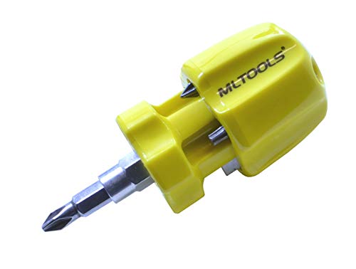 MLTOOLS Stubby Multibit Screwdriver Set Made in Canada